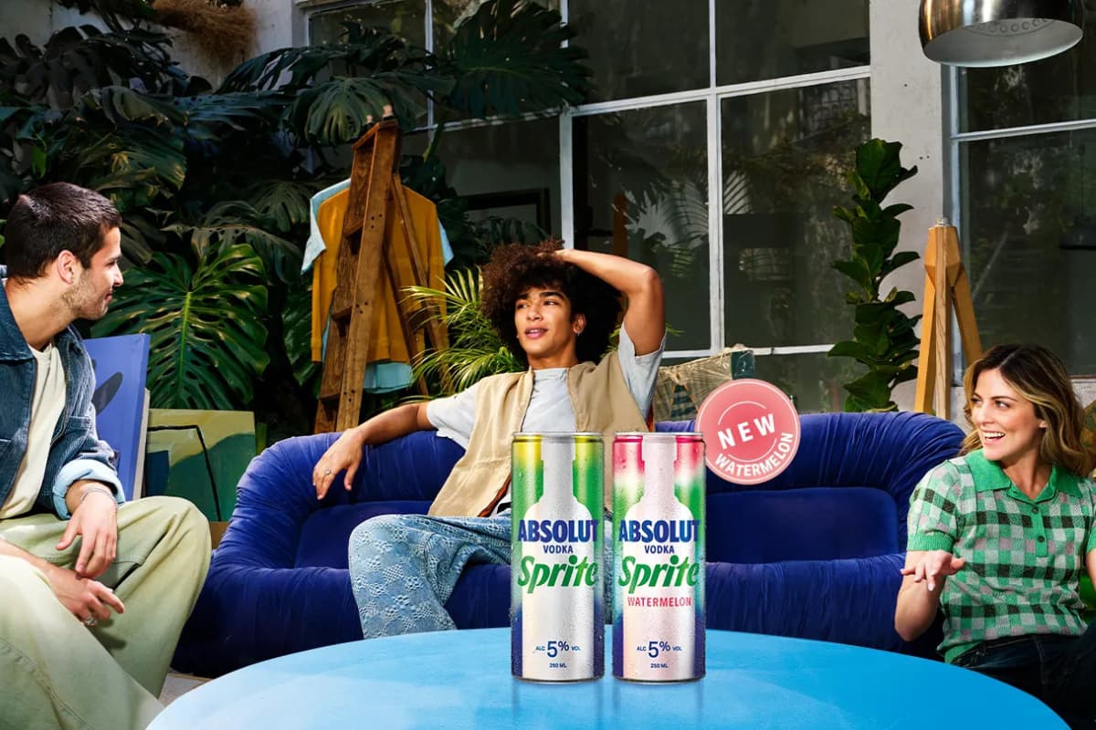 Absolut Vodka &amp; Sprite Launch Watermelon-Flavored Canned Cocktail In The UK  